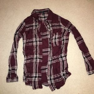 Maroon Flannel